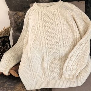 Fisherman wool sweater
